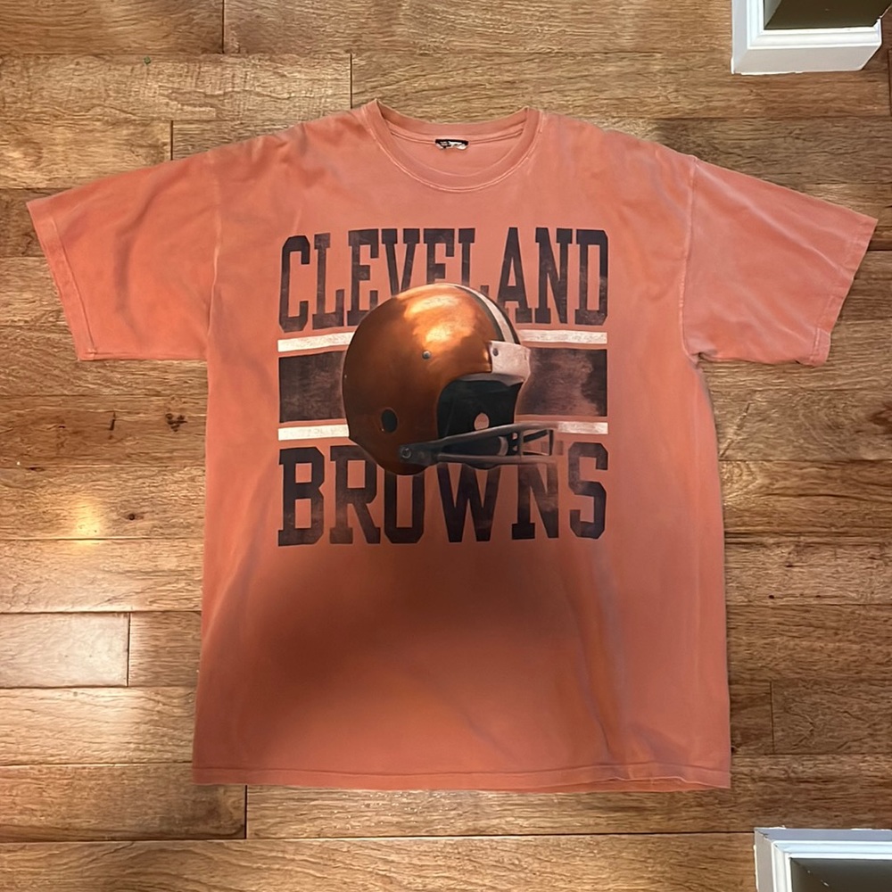 Cleveland Browns Oversized Graphic Tee Vintage Y2K